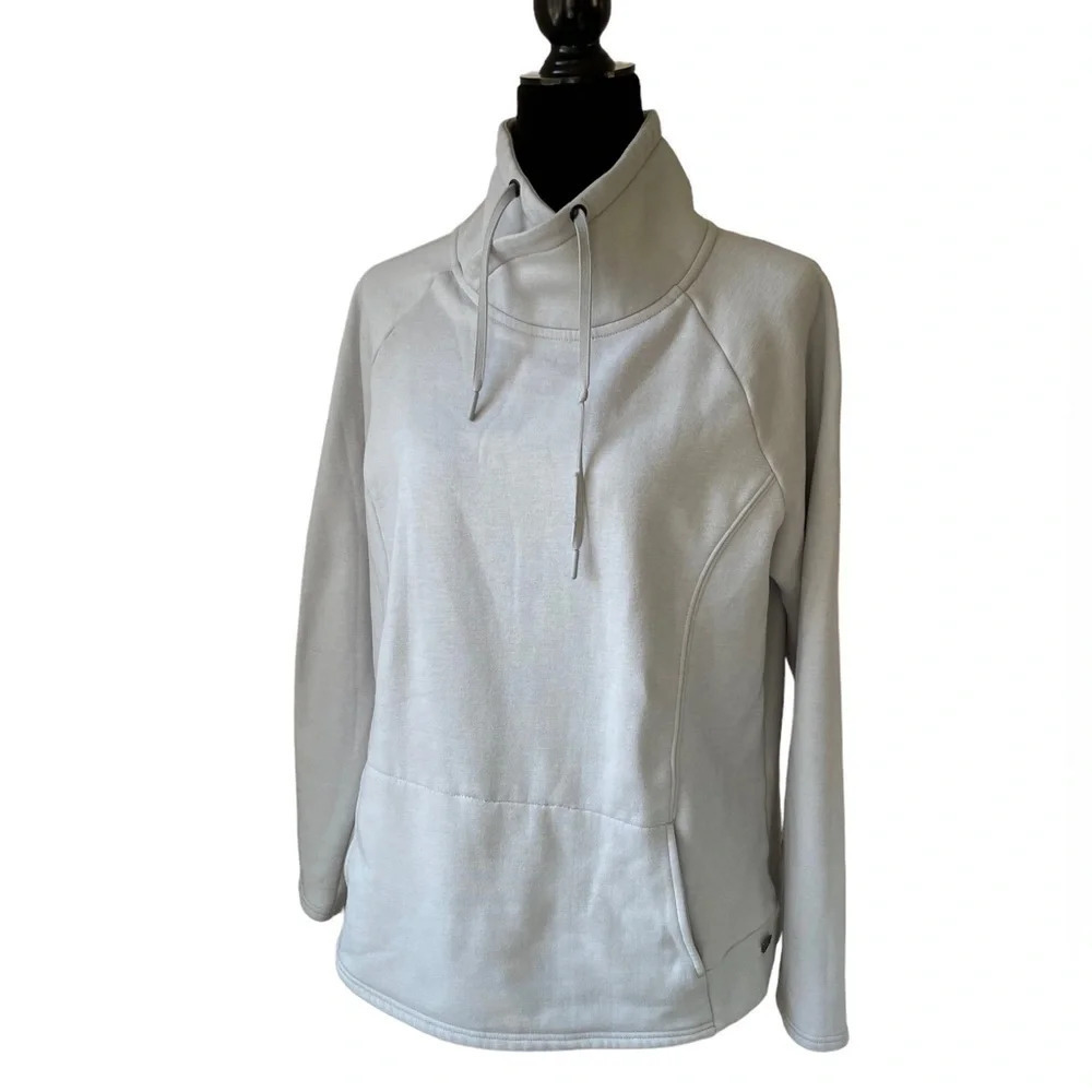Women’s KUHL Freethinkr Pullover Sweatshirt Size Large grayish light blue